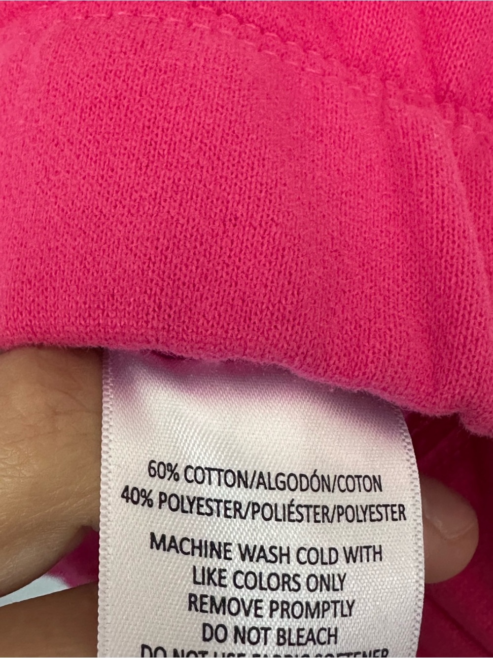 Calvin Klein Performance Hot Pink Quarter Zip Cropped Sweatshirt Women’s Large - Picture 5 of 7